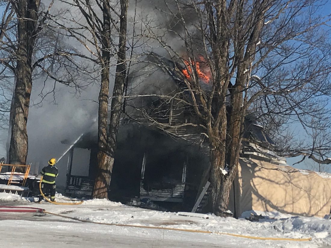 Skandia home burns No injuries reported in Monday blaze, officials say